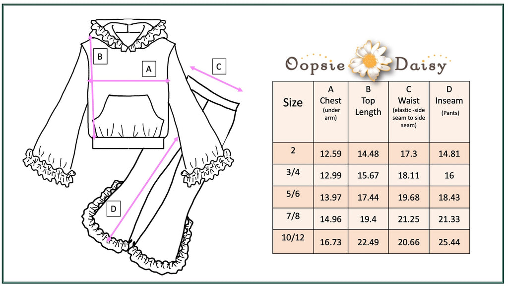 Pastel Color Block Hooded Ruffle Pocket Fall Lounge Set