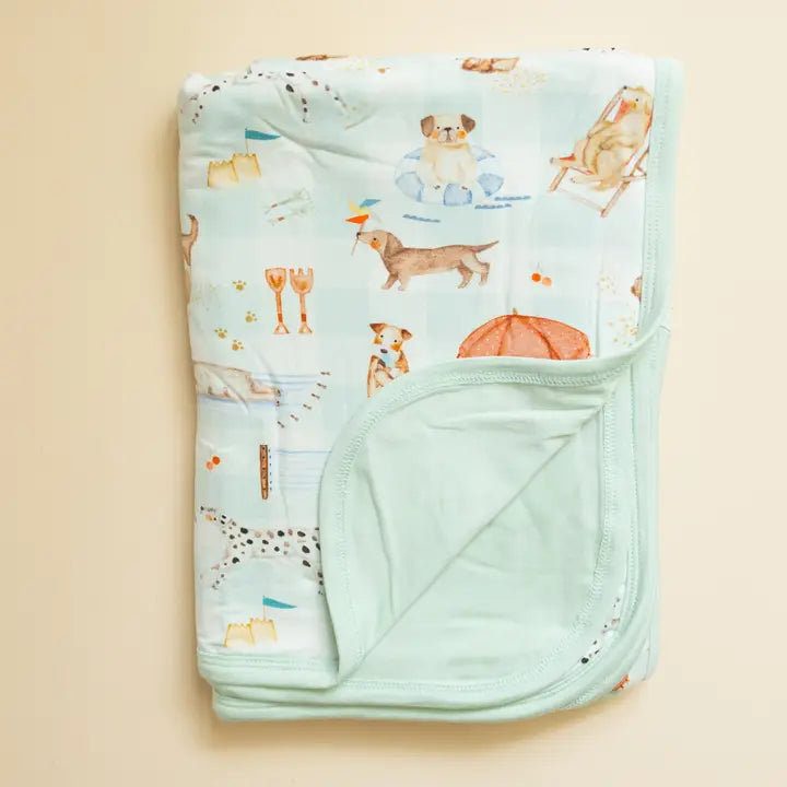SOL Beach Pawty Bamboo Blanket