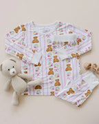 Bamboo Two Piece Set Honey Bear