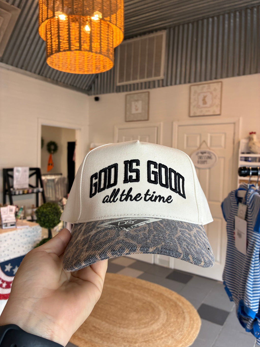God is Good all the time Hat