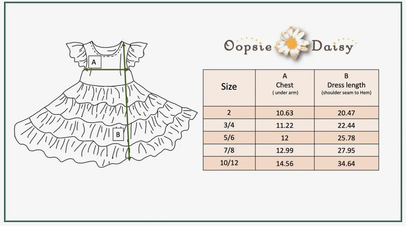 Kids Pink & Blue Floral Checkered Tiered Spring Dress