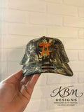 Camo Bow Embroidered Hat