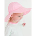 Kids Pink Sun Protective Hat