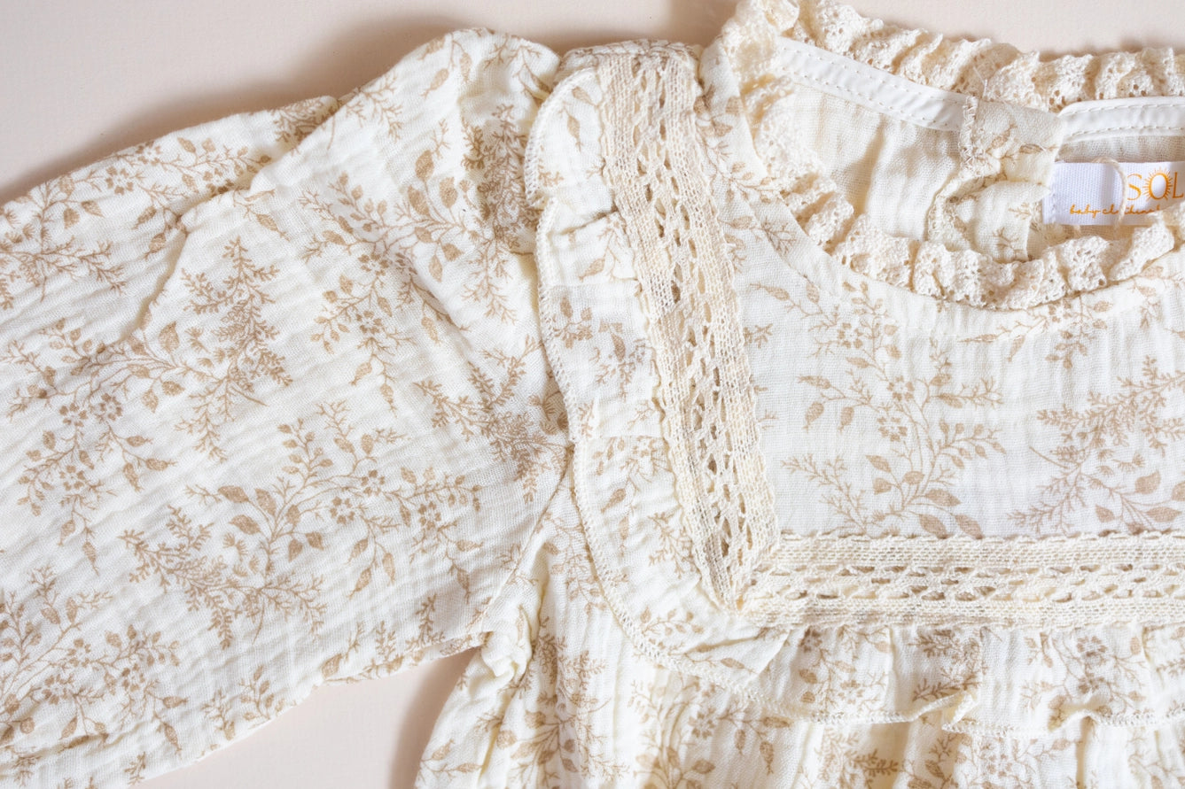 Clara Long Sleeve Muslin Bubble
