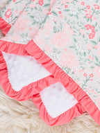 Marie Nicole Rosebud Ruffle Blanket