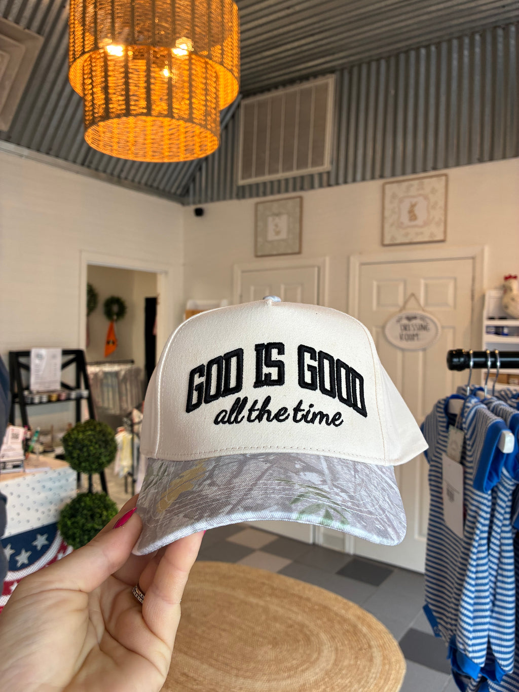 God is Good all the time Hat