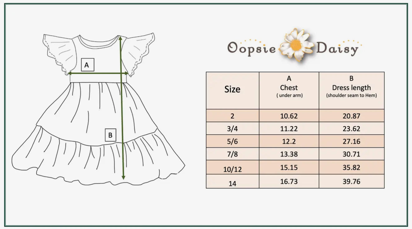 Kids Boho Rainbow Stripe Spring Easter Flutter Sleeve Dress