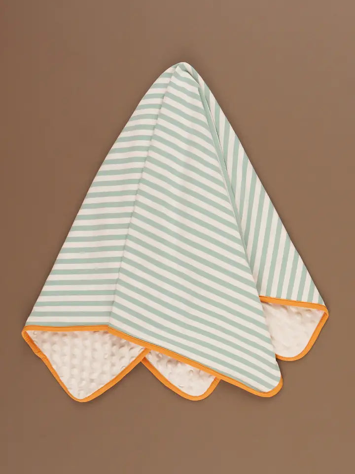 Marie Nicole Golden Hour Striped Blanket