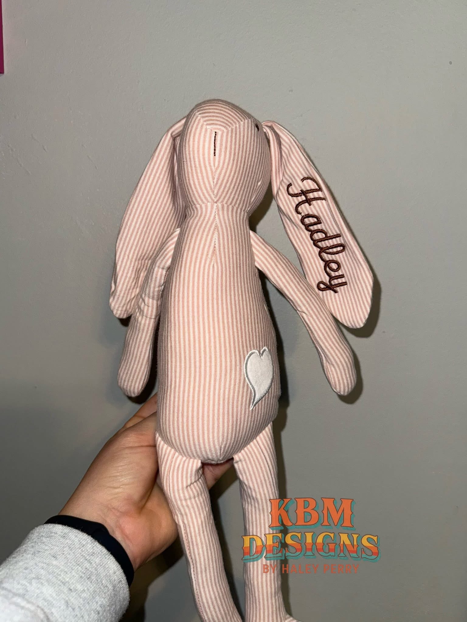 Custom Embroidered Bunny