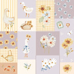 SOL Garden Goose Bamboo Blanket