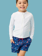 Boys America250® Performance Hybrid Swim Trunks