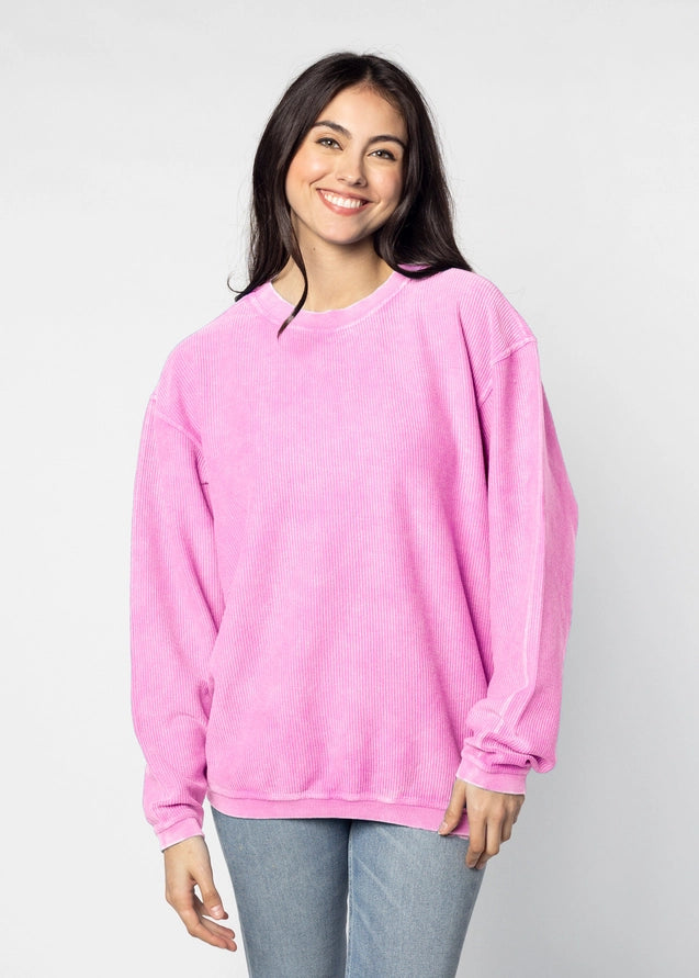 Ribbed Crewneck