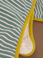 Marie Nicole Poppy Sunshine Striped Minky Blanket