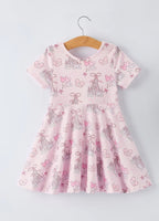Summer Castle Girls Short Sleeve Dress