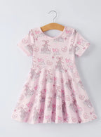 Summer Castle Girls Short Sleeve Dress
