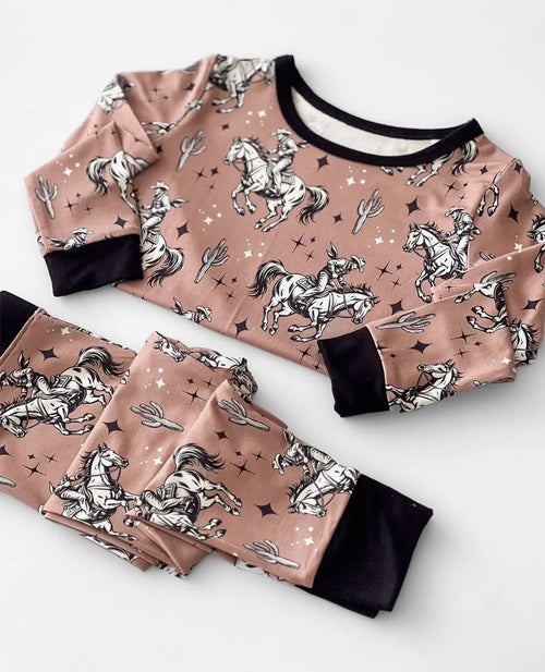 Bamboo Two Piece Set Desert Cowboy