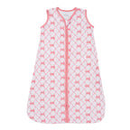 Lolly Banks Beautiful Bows Baby Girl Sleep Sack, 100% Organic Cotton