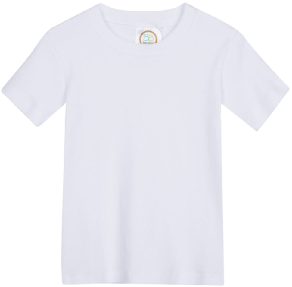 BB Blanks White Short Sleeve Blank
