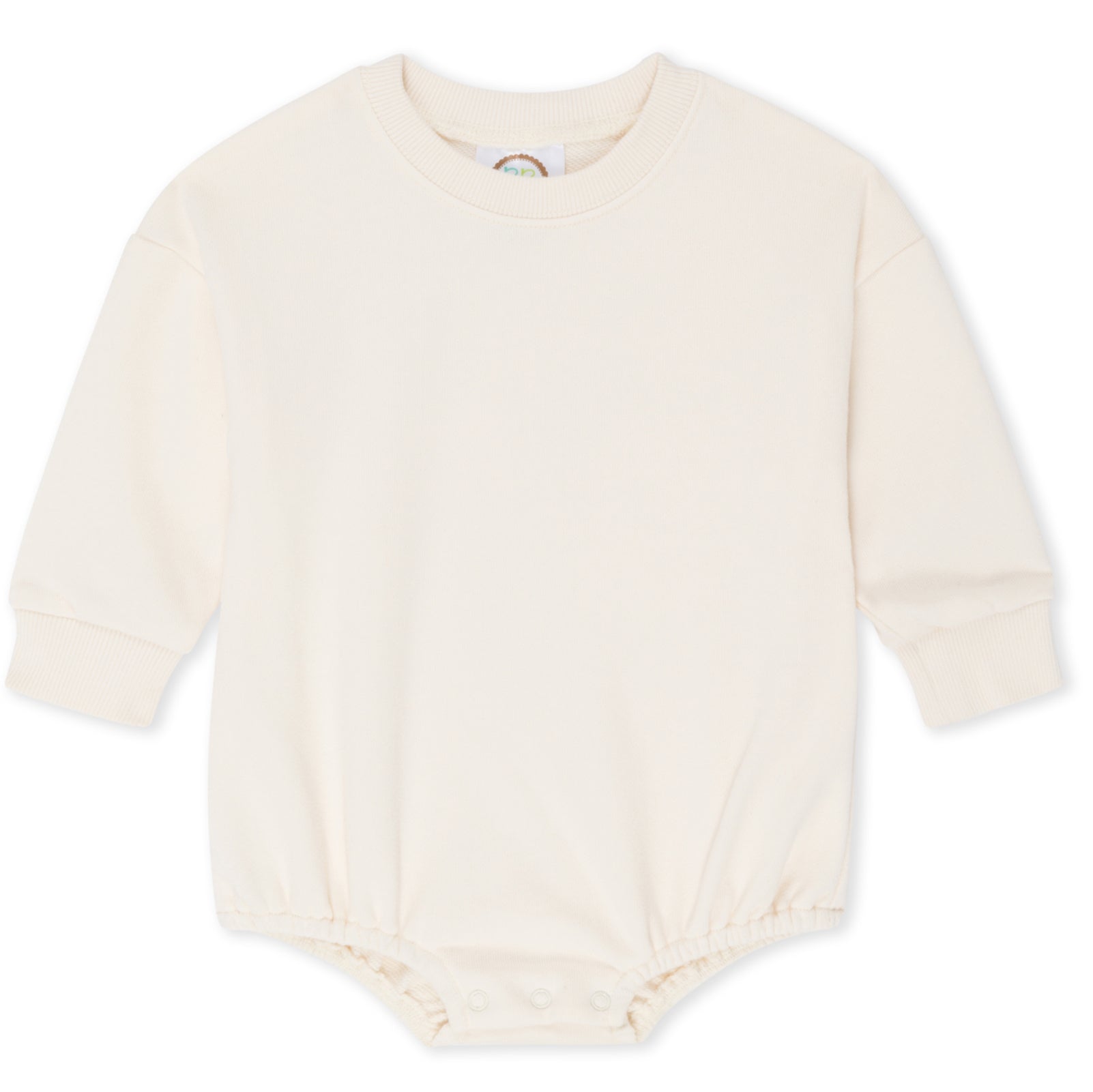 BB BLANK Cream Unisex Sweatshirt Bubble Romper