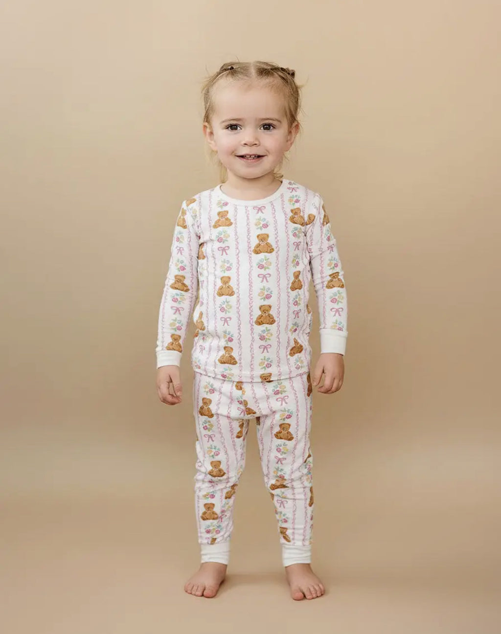 Bamboo Two Piece Set Honey Bear