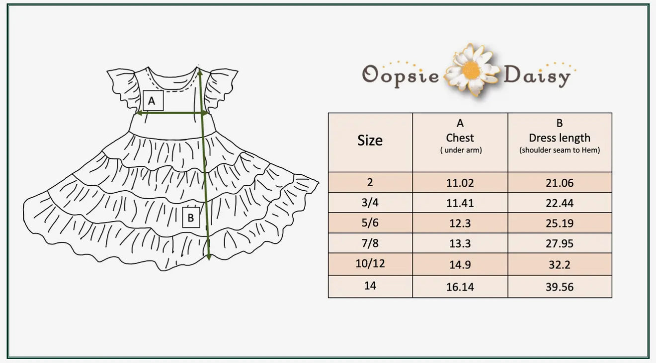 Kids Pink & Tangerine Daisy Checkered Tiered Spring Dress