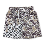 Camo Ice Cream Sprinkle Baby Boy Summer Shorts