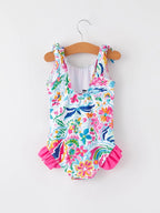 Colorful Floral Boutique Swimsuit