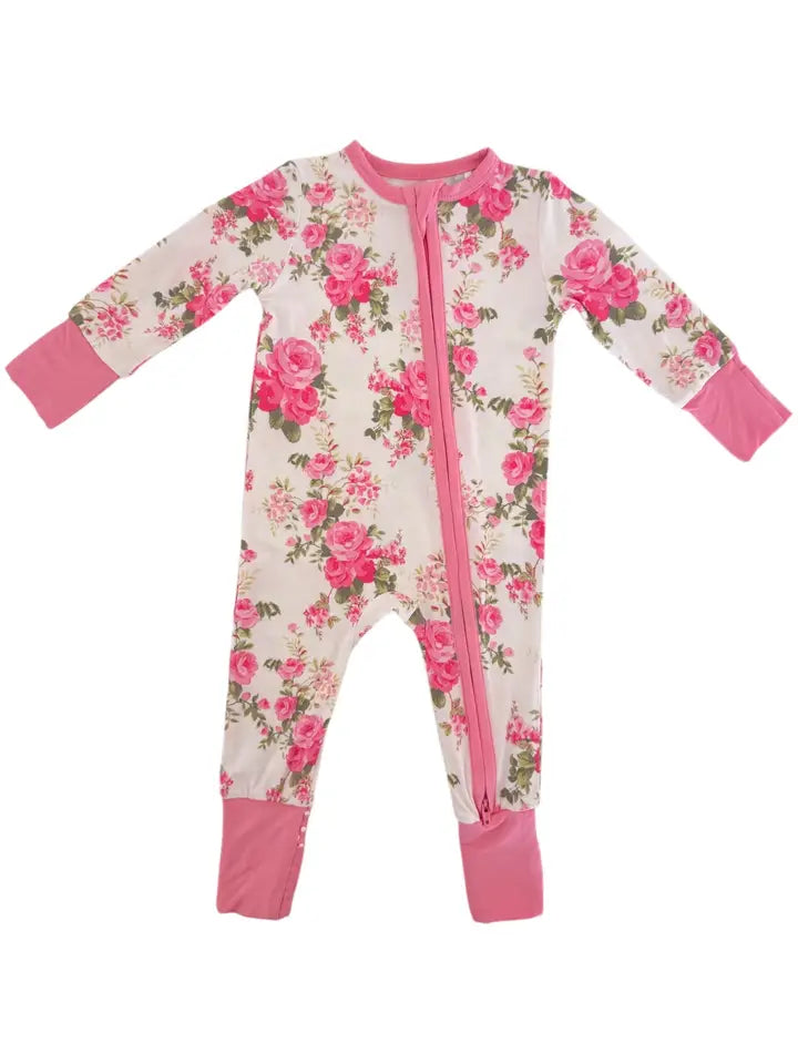 Country Daydream 2 Way Zip Romper