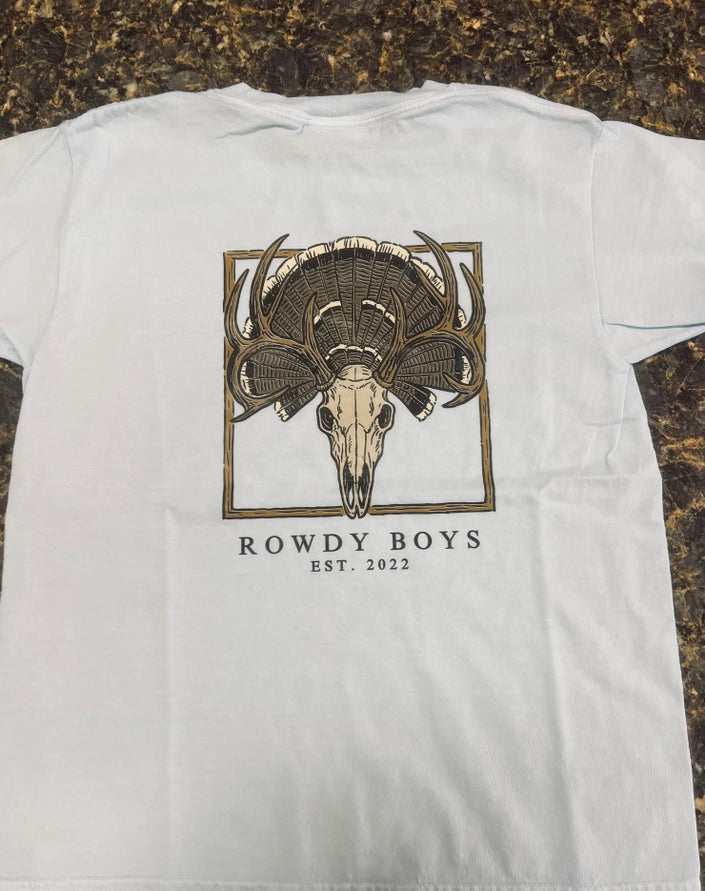 Rowdy Boys Deer Skull & Turkey Fan