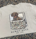 Rowdy Boys Dog Cooler Tee