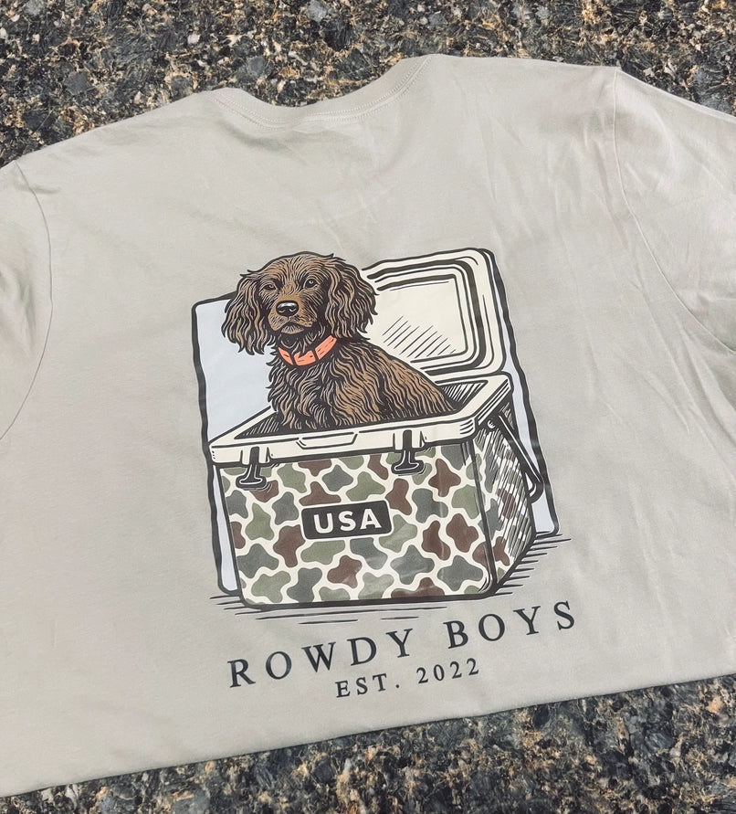 Rowdy Boys Dog Cooler Tee