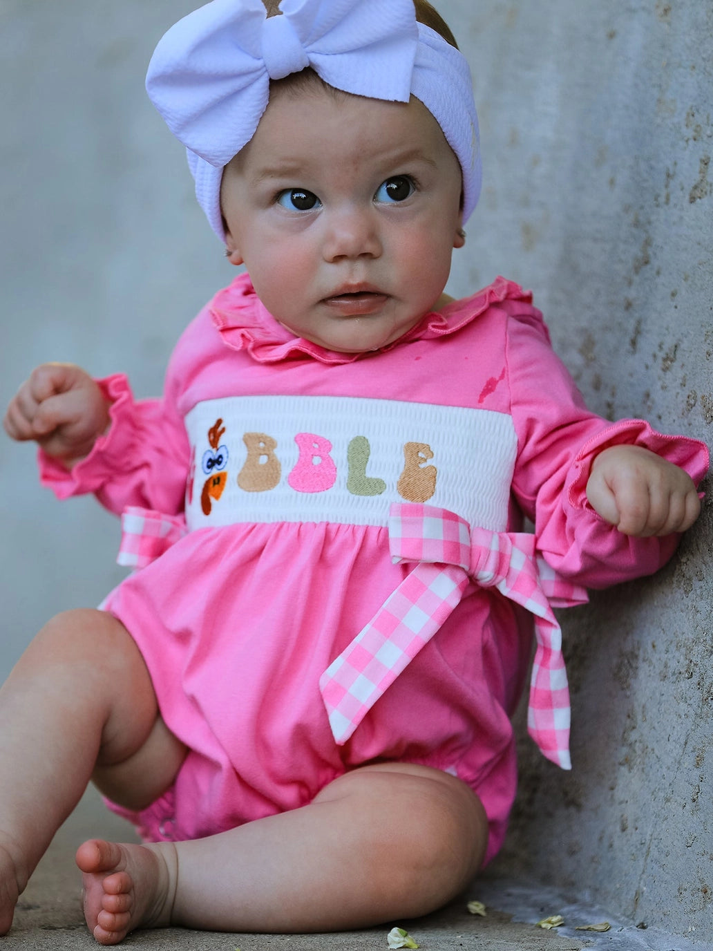 Gobble Bow Romper