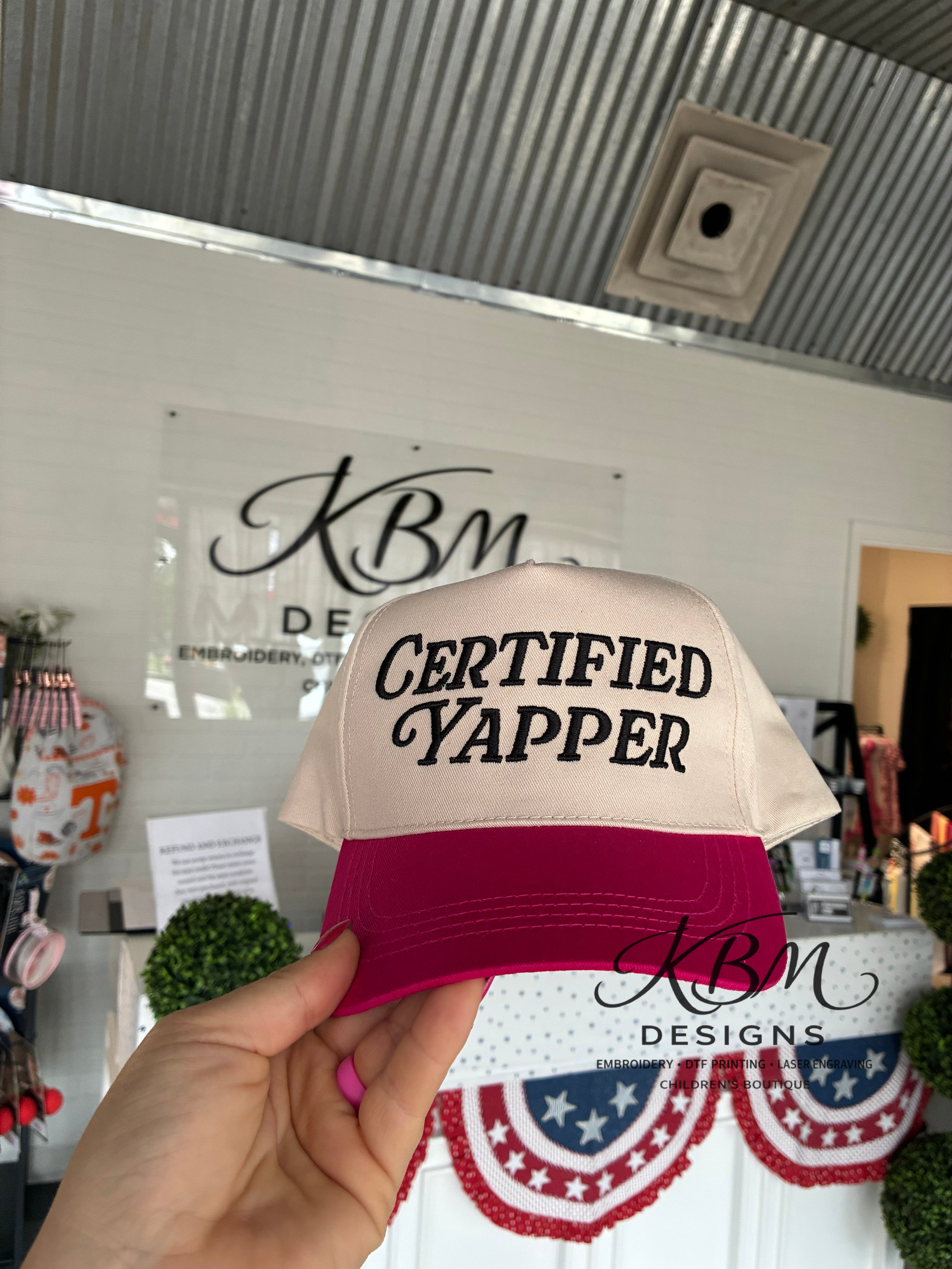 Certified Yapper Hat
