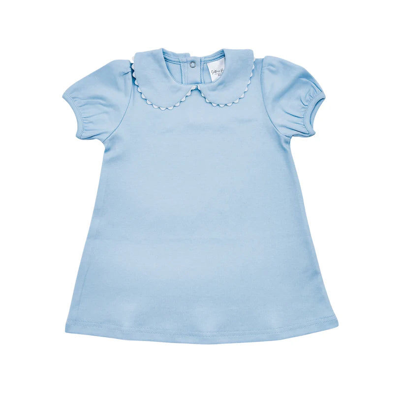 Southern Proper Dress- Scalloped