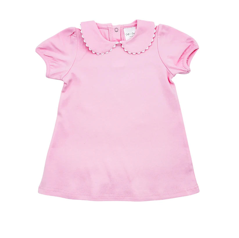 Southern Proper Dress- Scalloped