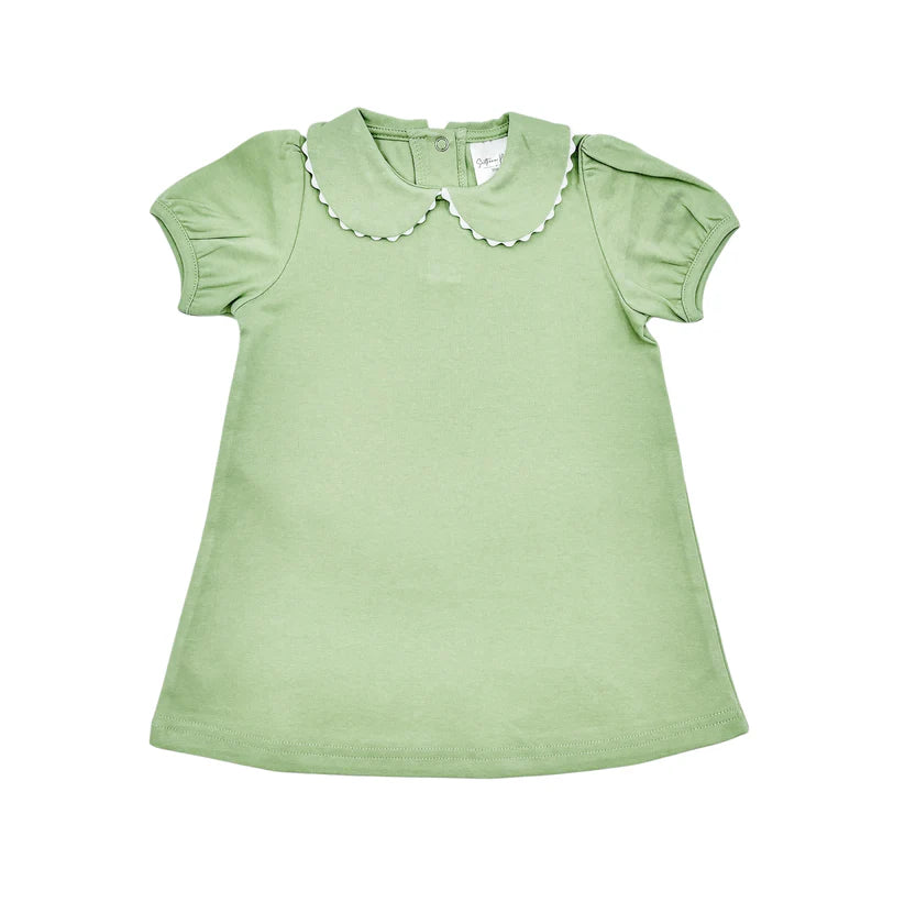 Southern Proper Dress- Scalloped