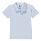 BB Blanks Short Sleeve Polo Style Collared Striped Shirt BLANK
