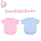 Infant and toddler polyester baggy bubble romper