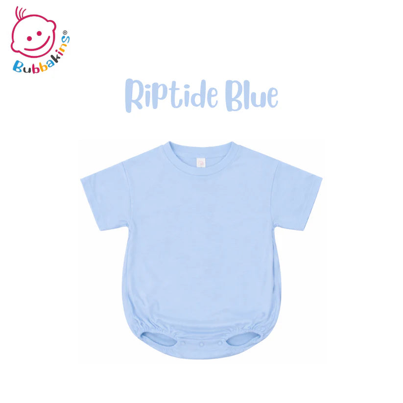 Infant and toddler polyester baggy bubble romper