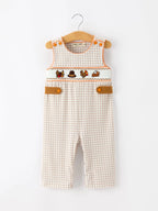 Thanksgiving Gingham Embroidered JonJon
