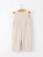 Thanksgiving Gingham Embroidered JonJon