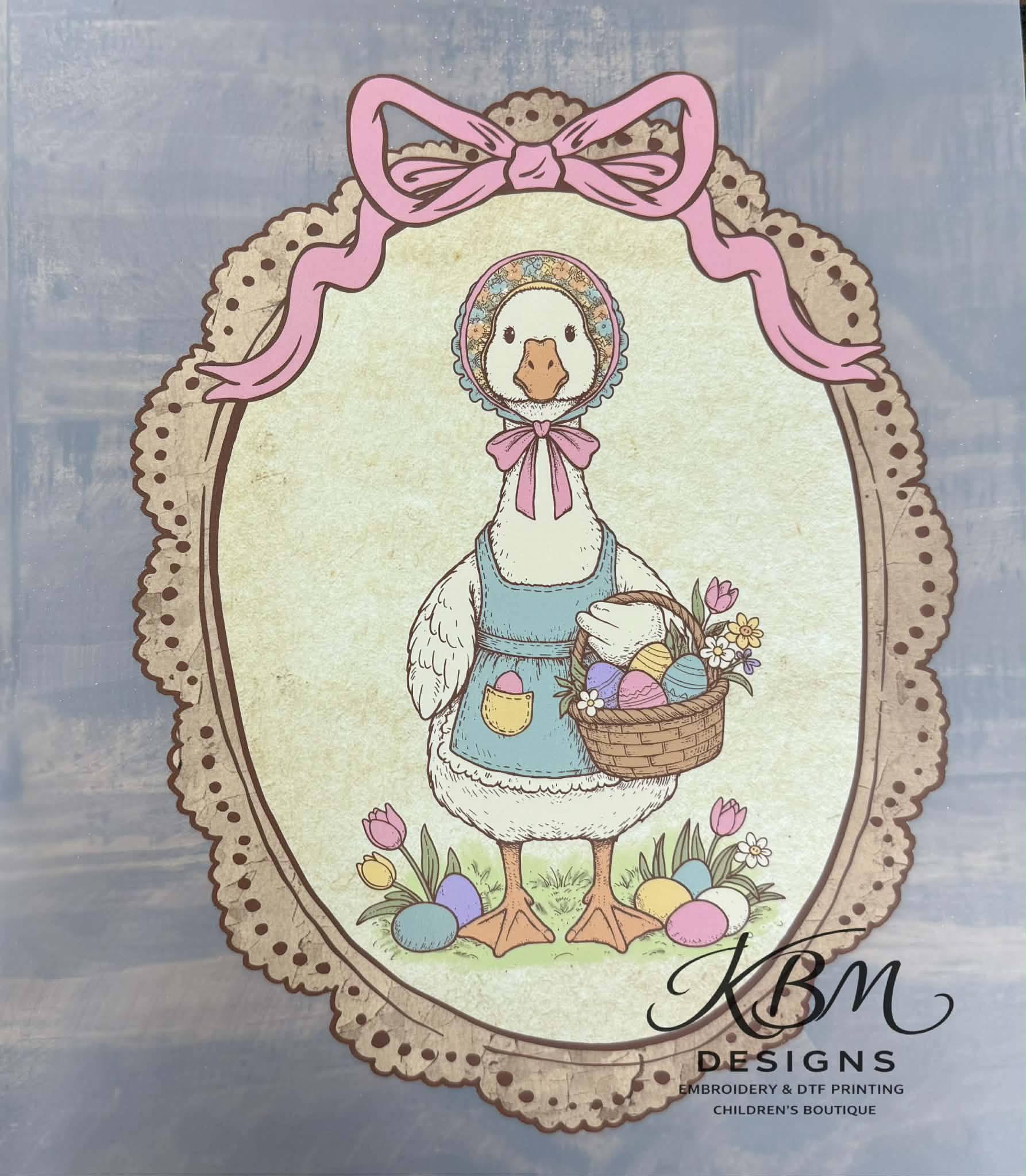 DTF Transfer Goose Adult Size
