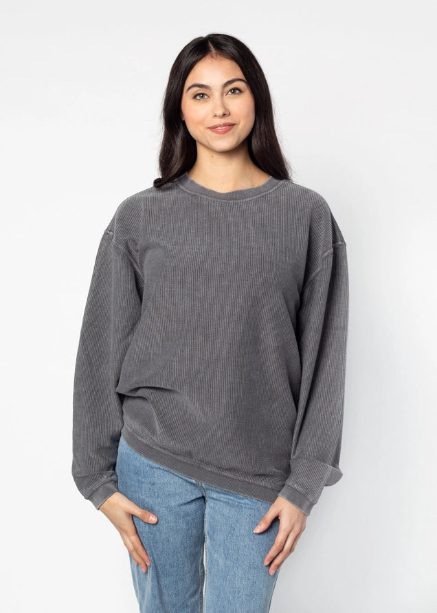 Ribbed Crewneck