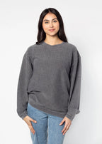Ribbed Crewneck