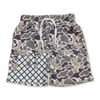 Camo Ice Cream Sprinkle Baby Boy Summer Shorts