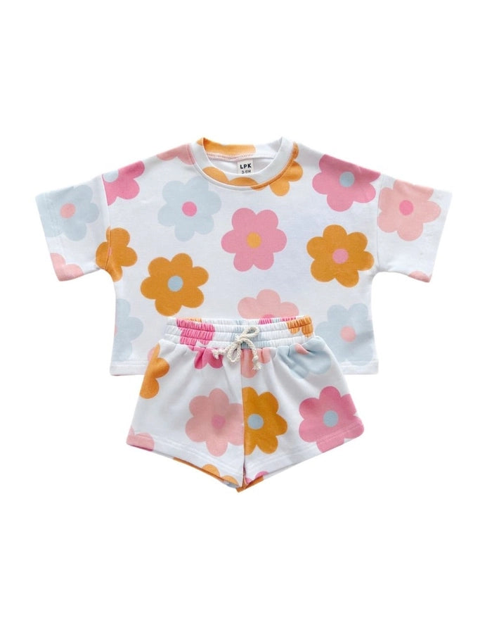 Lucky Panda Shorts Set | Daisy Pop