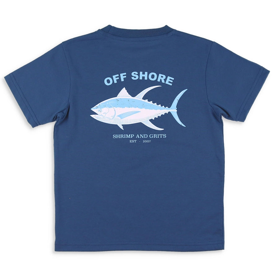 Shrimp and Grits Off Shore Graphic Tee