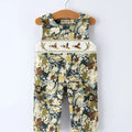 Rylee Faith Camo Duck Smocking Embroidery Baby Boy Romper