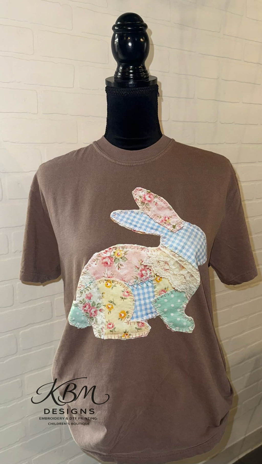 Quilted Bunny Printed Tshirt