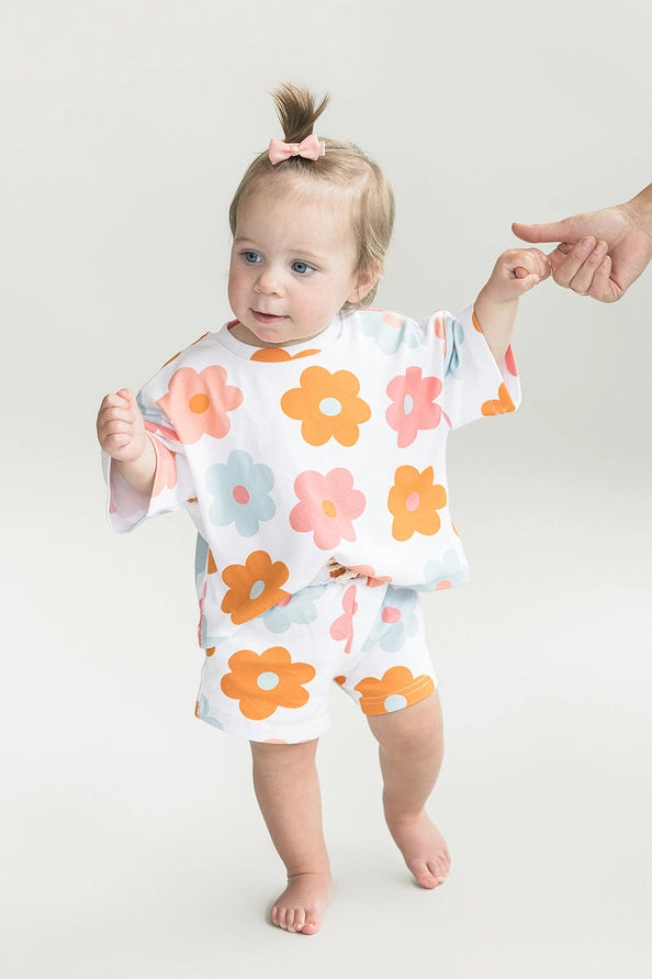 Lucky Panda Shorts Set | Daisy Pop